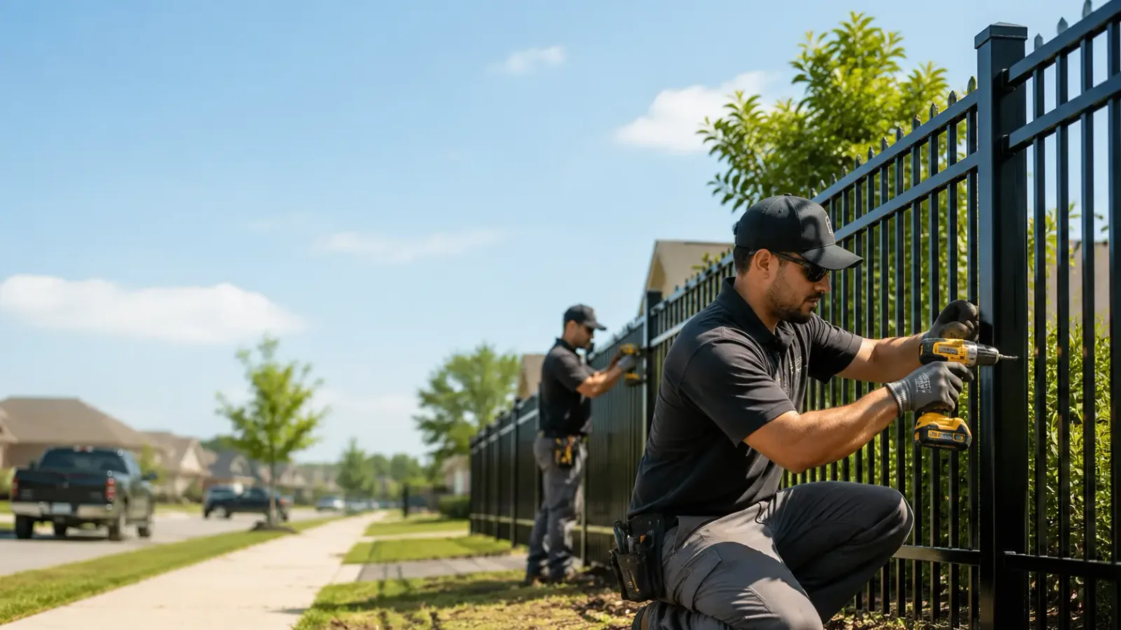 Metal Fence Installation in Middleboro, MA